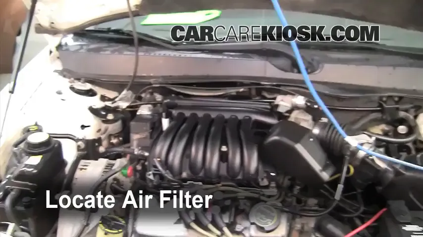 2002 Ford Taurus SE 2-Valve 3.0L V6 Air Filter (Cabin) Replace